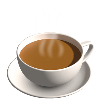 cup of coffee 3d png