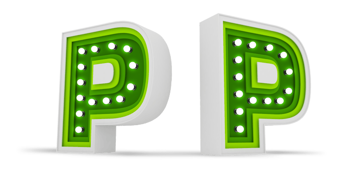 Colorful alphabet light bulb, Color layer and Deep text 3d rendering Illustration, Color layer and Deep text 3d rendering Illustration. png