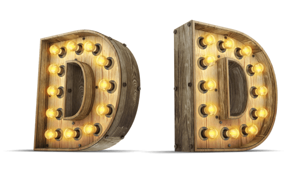 Wood alphabet with light bulb. png