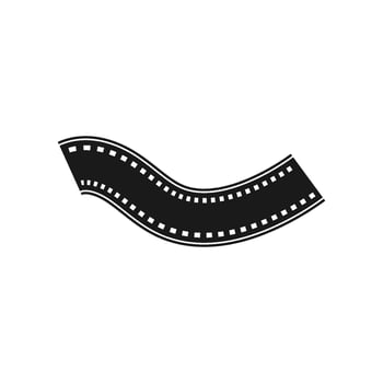 filmstrip Logo Template vector