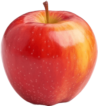 Apple with . png