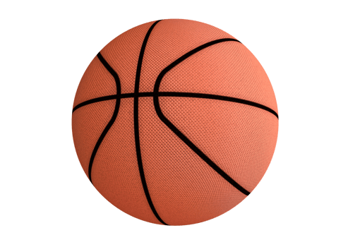 Basketball 3d Render png