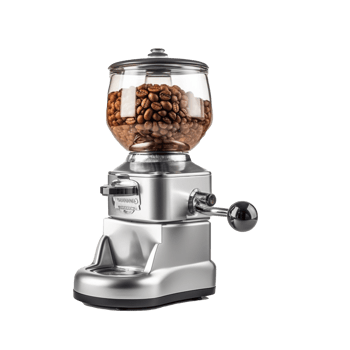 Coffee Grinder isolated on background with png