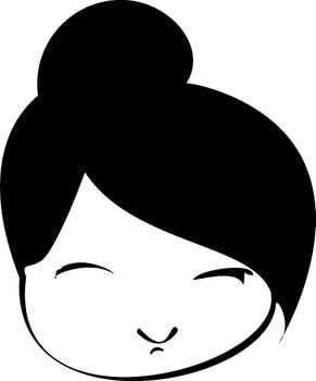 Mommy always smile vector
