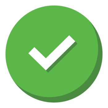 Check Mark Icon Transparent Background, Checkmark Icon, Approved Symbol, Confirmation Sign, Design Elements, Checklist, Positive Thinking Sign, Correct Answer, Verified Badge Flat Icon png