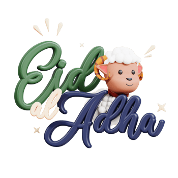 Eid Al Adha 3D Icon png