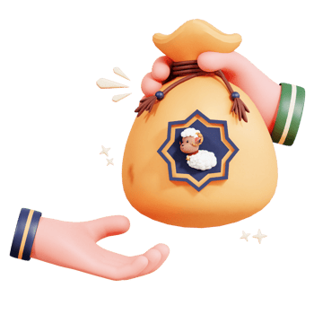 Eid Al Adha 3D Icon png