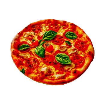 Italian cuisine, Tandoori chicken Indian cuisine, and fast food pizza png