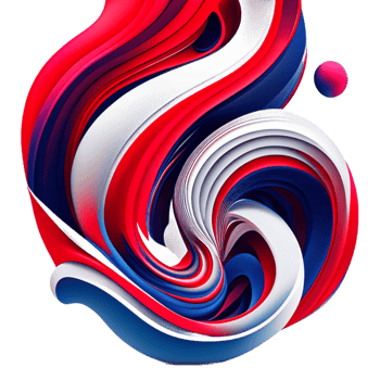 3d abstract colorful twisted liquid shapes creative design element png