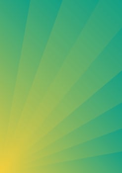 Yellow and green abstract gradation background design vector