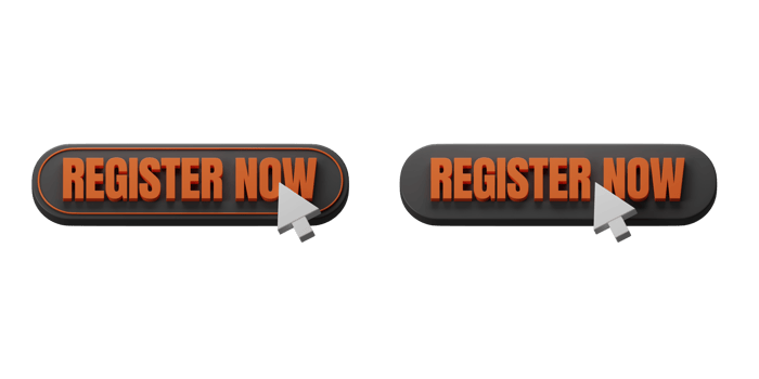 Register now button 3d illustration isolated. CTA or call to action buttons. Suitable for user interface design and promotion. png