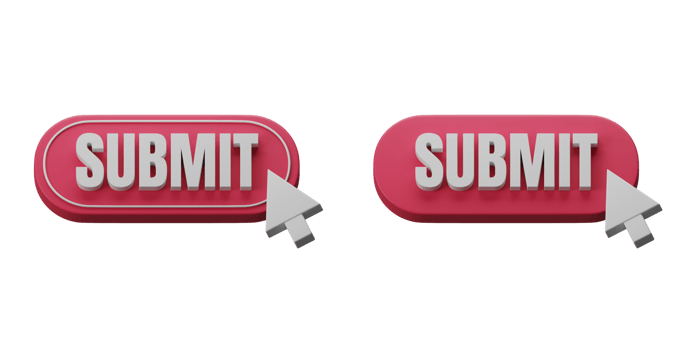 Submit button 3d illustration isolated. CTA or call to action buttons. Suitable for user interface design and promotion. png