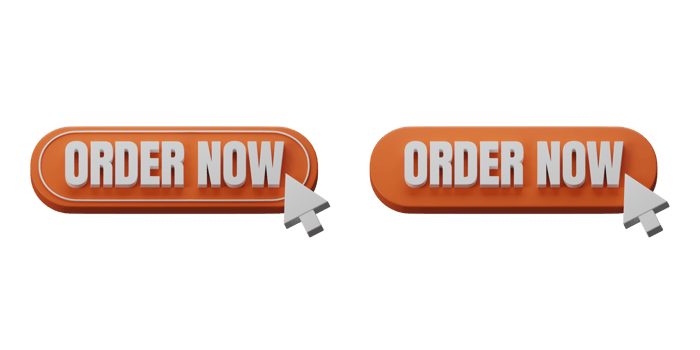 Order now button 3d illustration isolated. CTA or call to action buttons. Suitable for user interface design and promotion. png