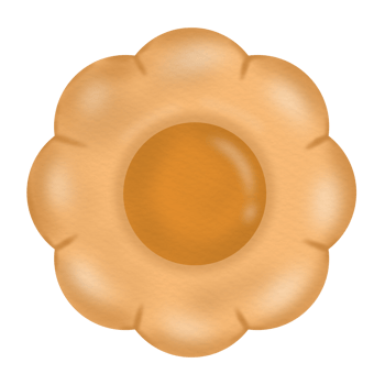 Flower cookie and Jam png