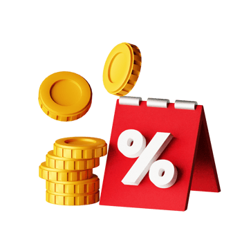 3d icon discount design for your online shop png