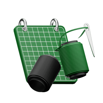 3d icon design with green and black color png