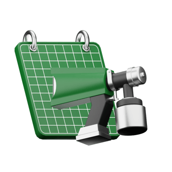 3d icon design with green and black color png