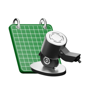 3d icon design with green and black color png