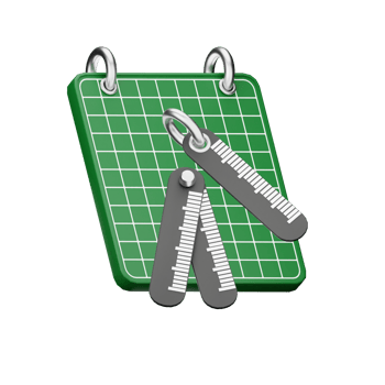 3d icon design with green and black color png