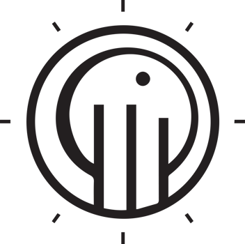 Hand Drawn vintage moon logo in flat style png