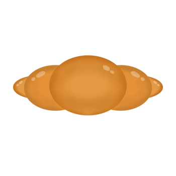 Mini croissant Cutie png