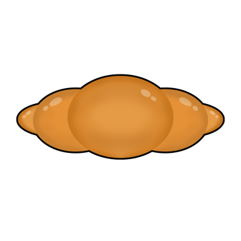 Mini croissant Cutie png
