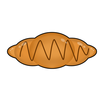 Mini croissant Cutie png
