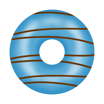 Yummy doughnut milk png