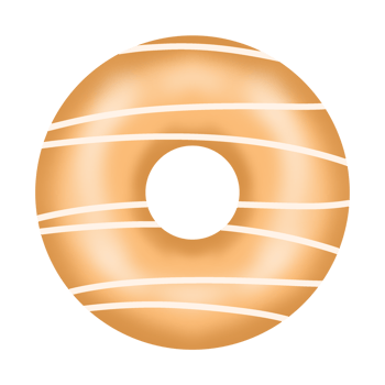 Yummy doughnut milk png