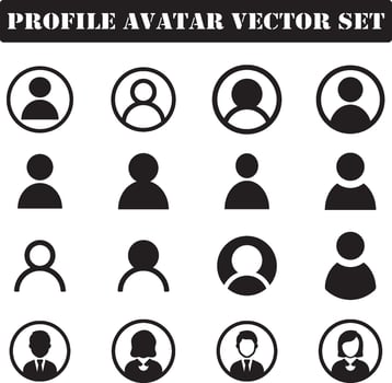 Profile Avatar Vector