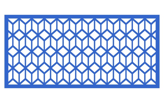 Decorative floral patterns, geometric template for cnc laser cutting vector