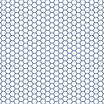 hexagonal pattern. seamless hexagonal background. abstract honeycomb cell. Net seamless pattern. vector