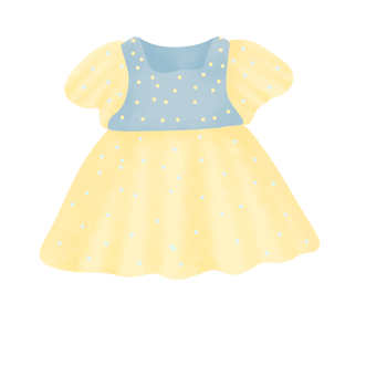 Babt dress illustration png