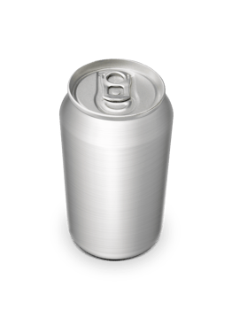Aluminum cans. transparent background png