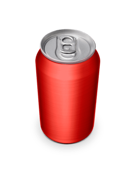 Aluminum cans. transparent background png