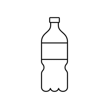 Plastic Bottle Icon vector design templates simple and modern concept