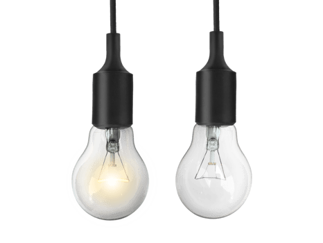 Light bulb, transparent background png