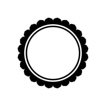Geometrical Motive Pattern, Artistic Circle-Shaped, Modern Contemporary Mandala, Minimaslim and Monochormefor Decoration, Background, Decoration or Graphic Design Element. Vector Illustration