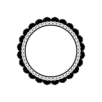 Geometrical Motive Pattern, Artistic Circle-Shaped, Modern Contemporary Mandala, Minimaslim and Monochormefor Decoration, Background, Decoration or Graphic Design Element. Vector Illustration