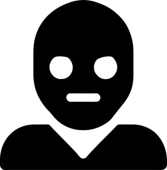 Human skull , death or dead flat vector icon for games and websites