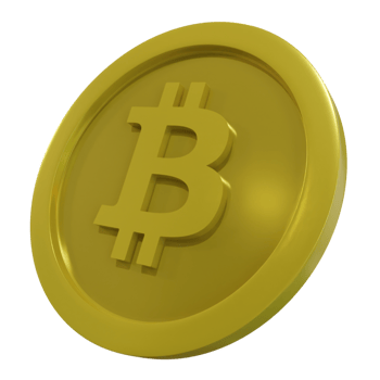 3D Illustration of Bitcoin png