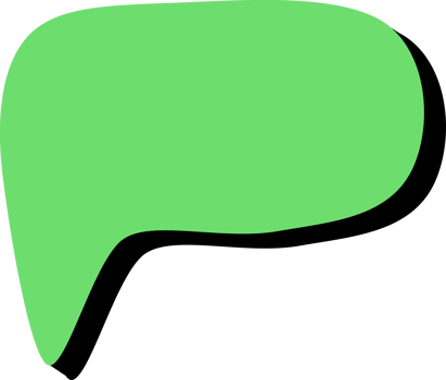 speech bubble illustration. colored text bubbles. free png