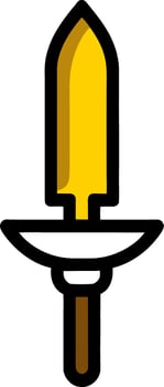 Sword Icon Design Logo Template vector