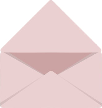 Illustration of a envelope. vector