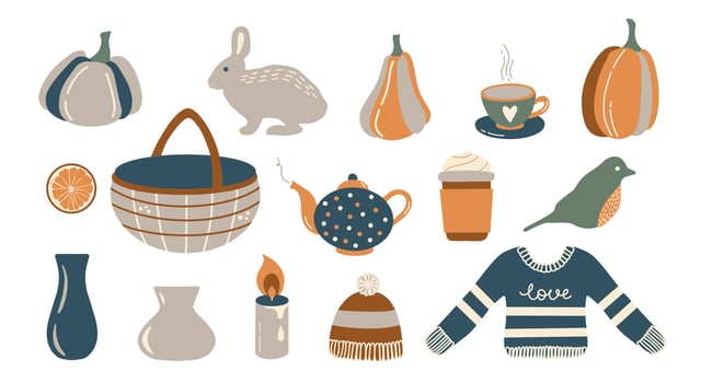 Autumn Fall Vector Clipart