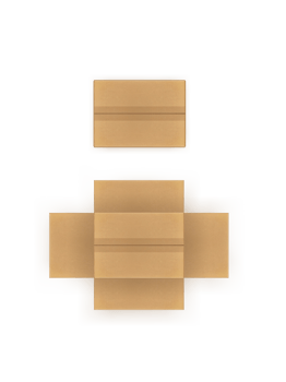 Cardboard box transparent background png