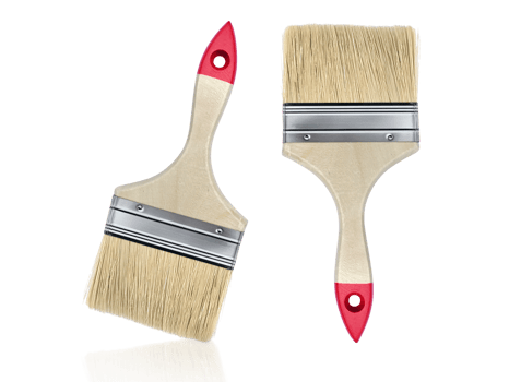 Paint brush transparent background png