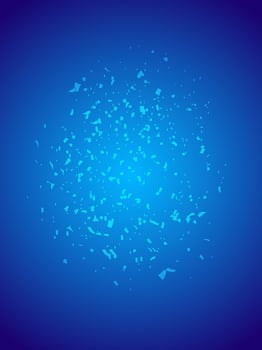 Abstract blue sparkle background. vector