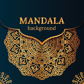 Luxury mandala background with golden arabesque pattern Arabic Islamic east style. Ramadan Style Decorative mandala. Mandala for print, poster, cover, brochure, flyer, banner vector