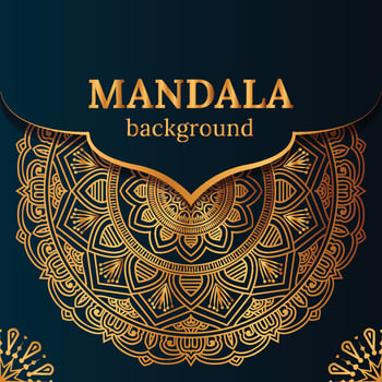 Luxury mandala background with golden arabesque pattern Arabic Islamic east style. Ramadan Style Decorative mandala. Mandala for print, poster, cover, brochure, flyer, banner vector